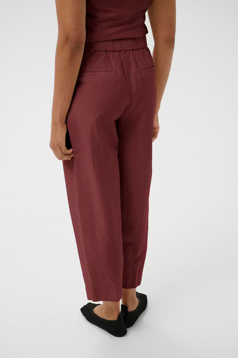 Beatriz Trousers - Burnt Russet
