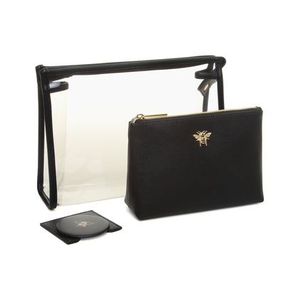 Luxury 3 Piece Beauty/Makeup Set - Black