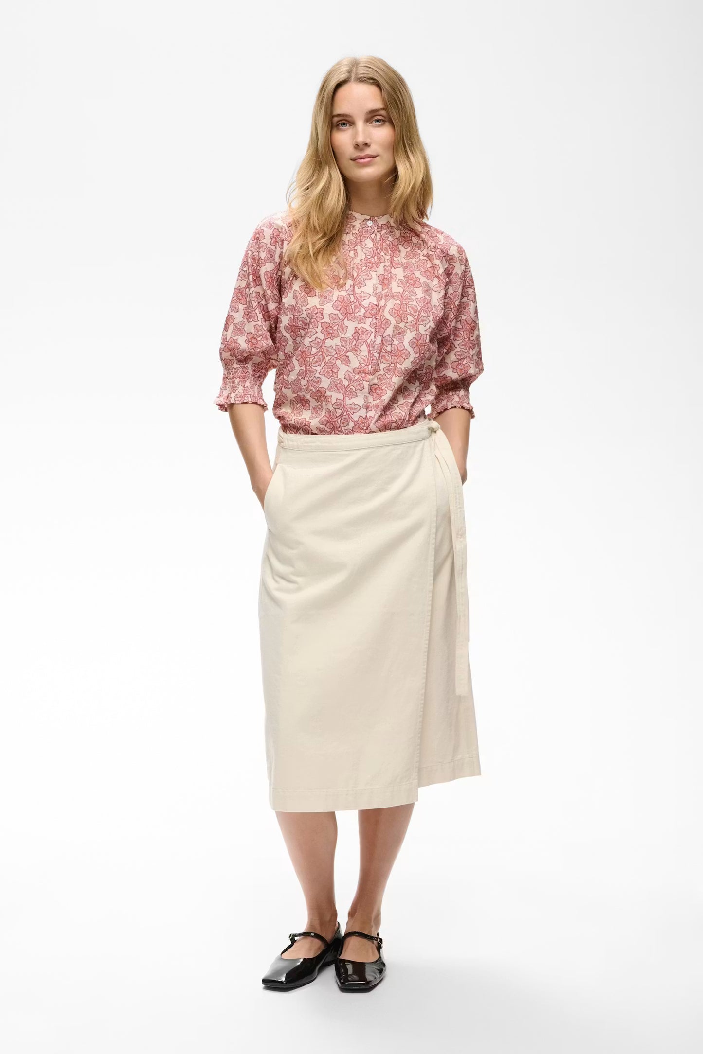 Almera Shirt- Roasted Russet / Red