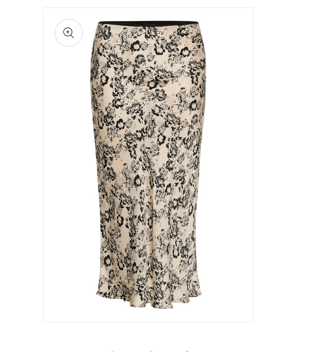 Candice Skirt - Black Floral