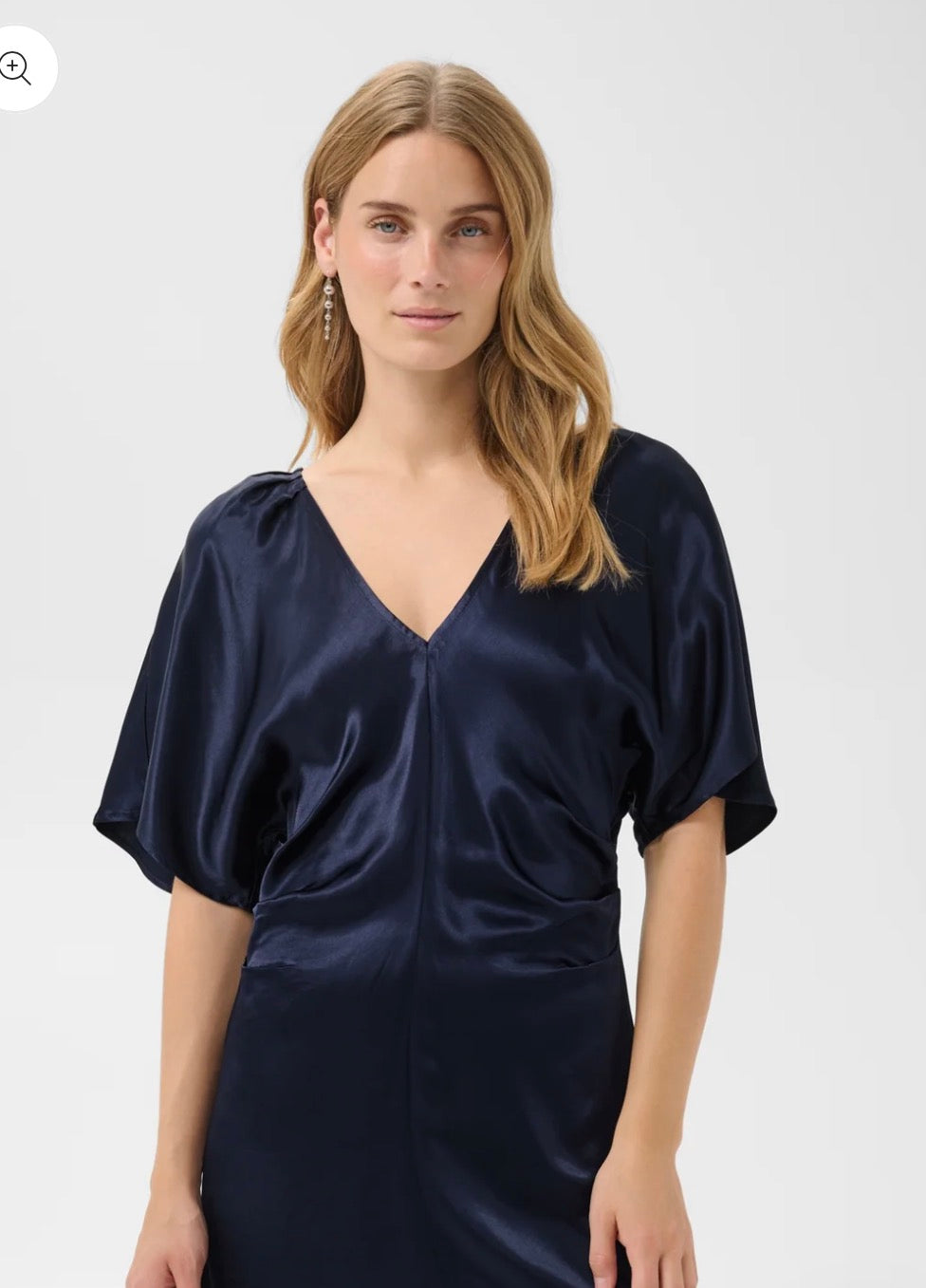 Dell Dress - Navy Blue