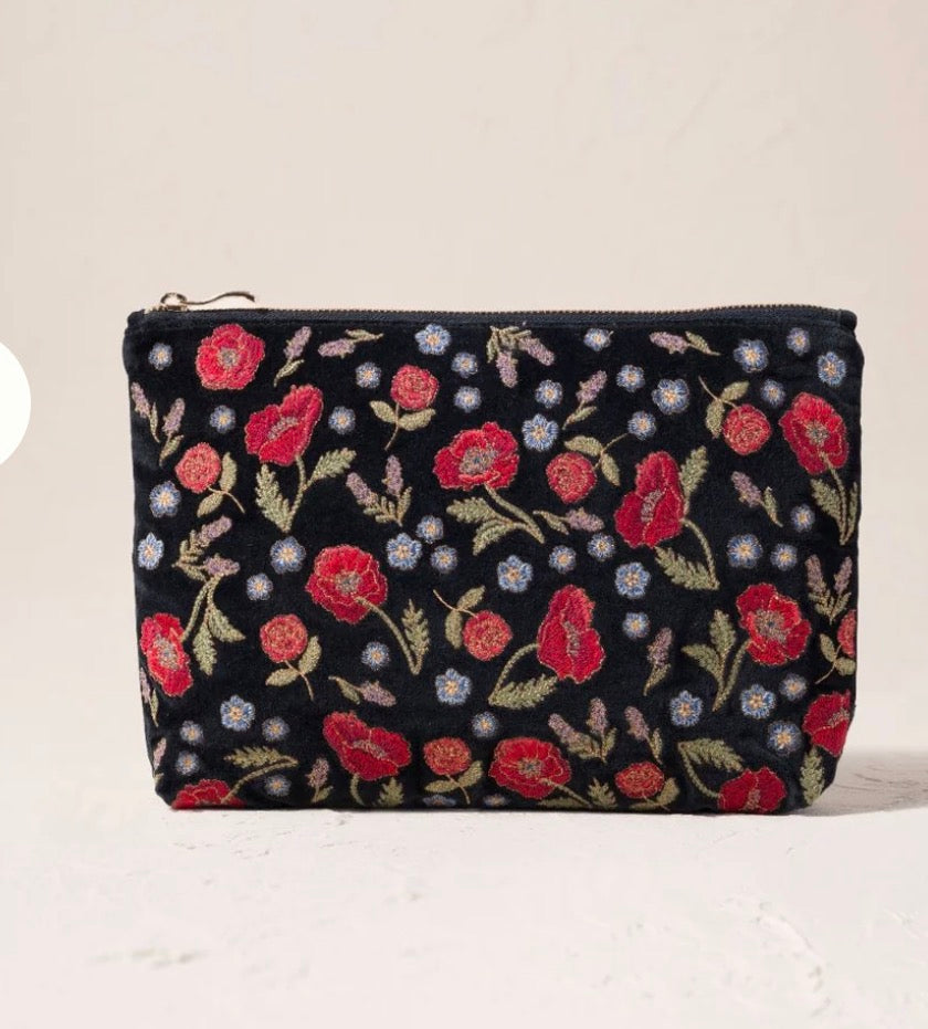 Botanical Floral Everyday Pouch