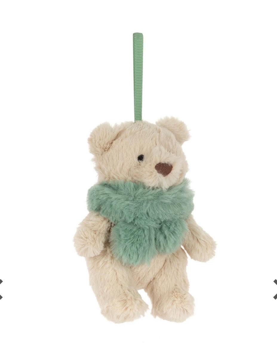 Bartholomew Bear Jr. Winter Warmer Decoration