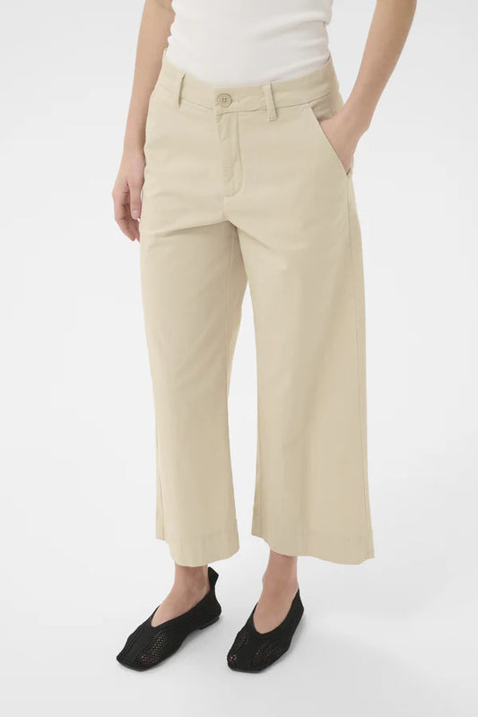 Belmay Cropped Trouser - French Oak