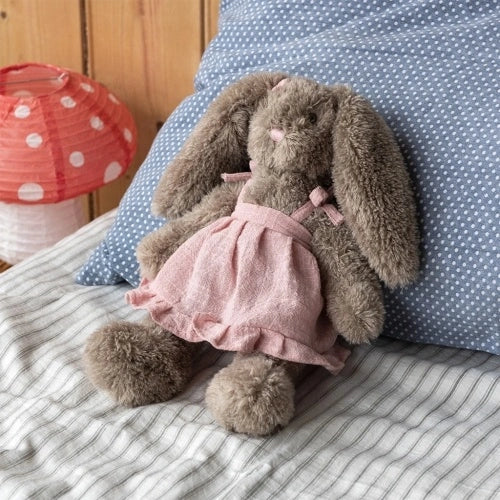 Bunny in a Pink Outfit