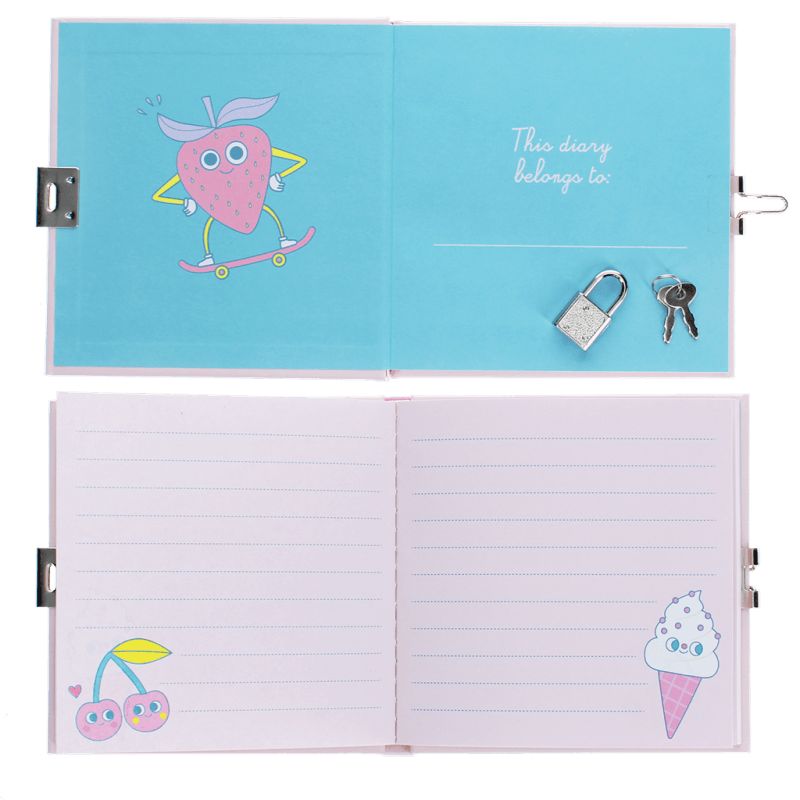 Secret Diary with Padlock