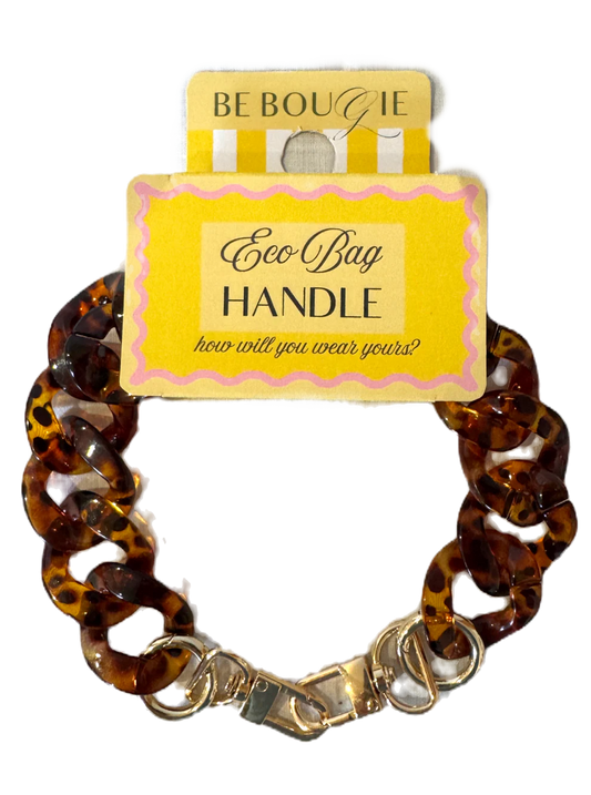 Tortoiseshell Acrylic Handle for your Eco Bag