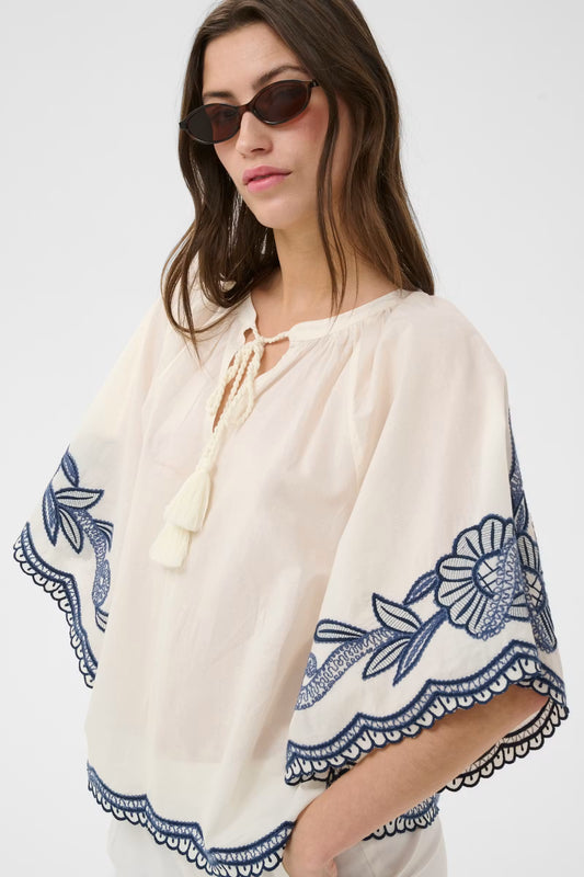 Bianchi Blouse - White