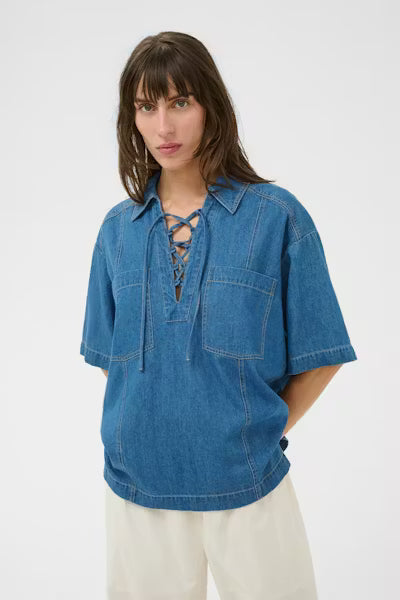 Amela Shirt - Blue Denim