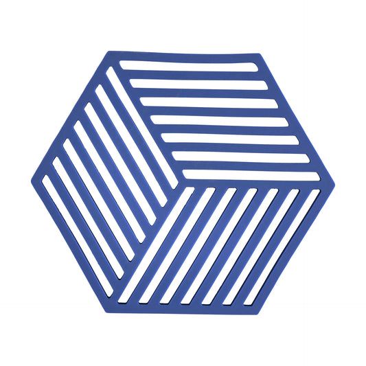 Hexagon Trivet - Blue