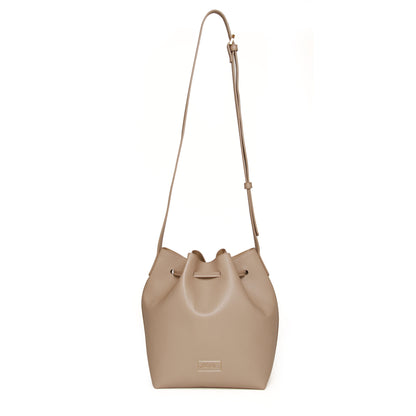 Bucket Crossbody Bag - Stone