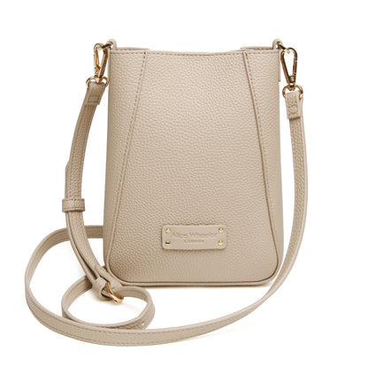 Kensington Phone Crossbody Bag - Stone