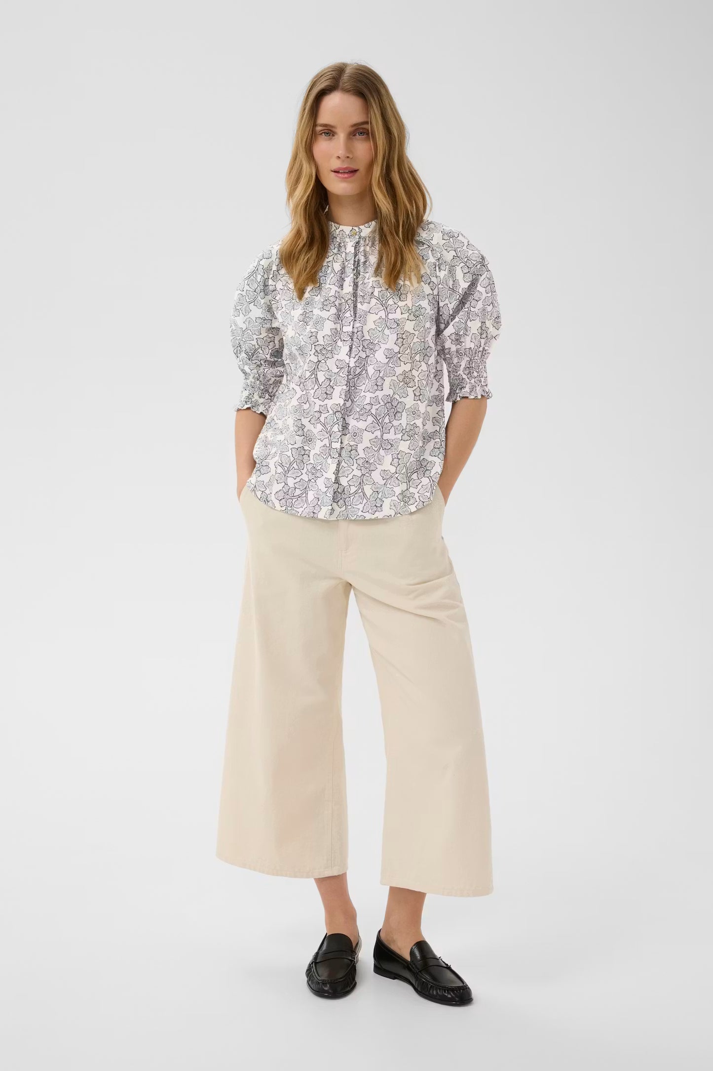 Almera Shirt- Navy Blue