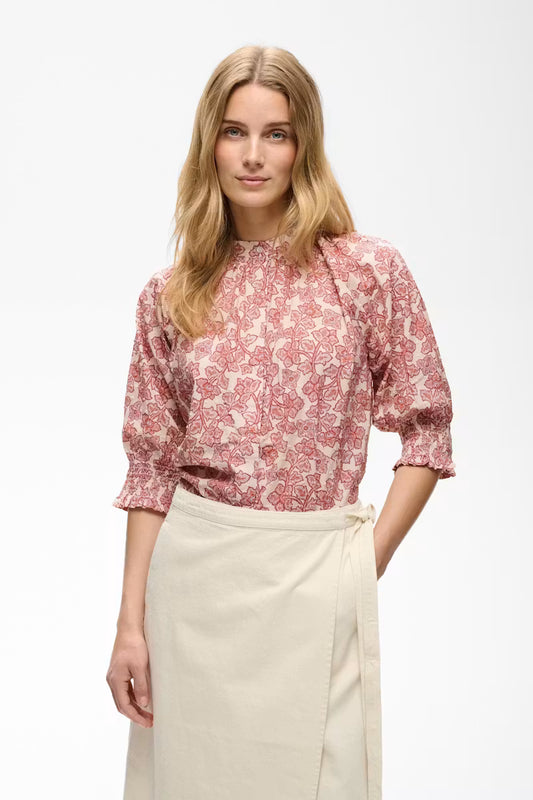 Almera Shirt- Roasted Russet / Red