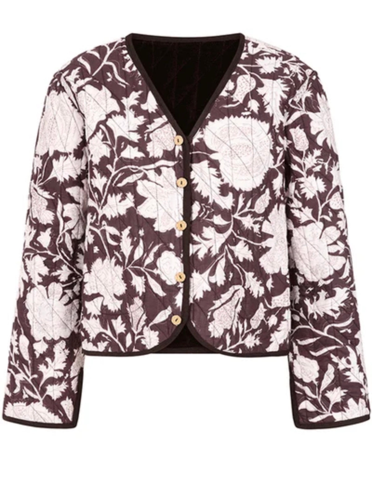 Velvet Reversible Jacket - Brown