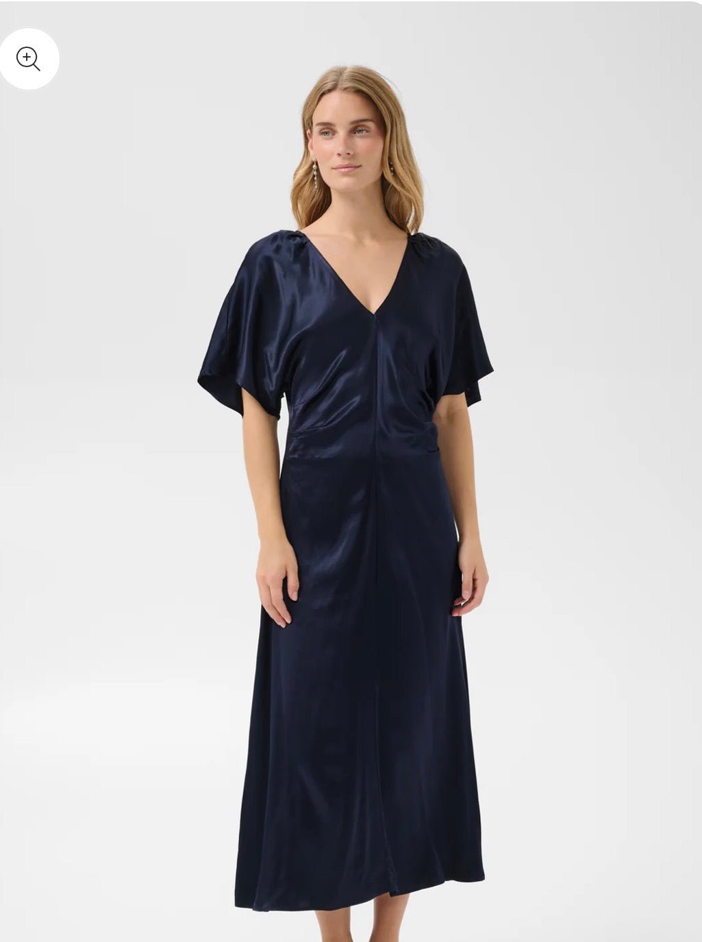 Dell Dress - Navy Blue