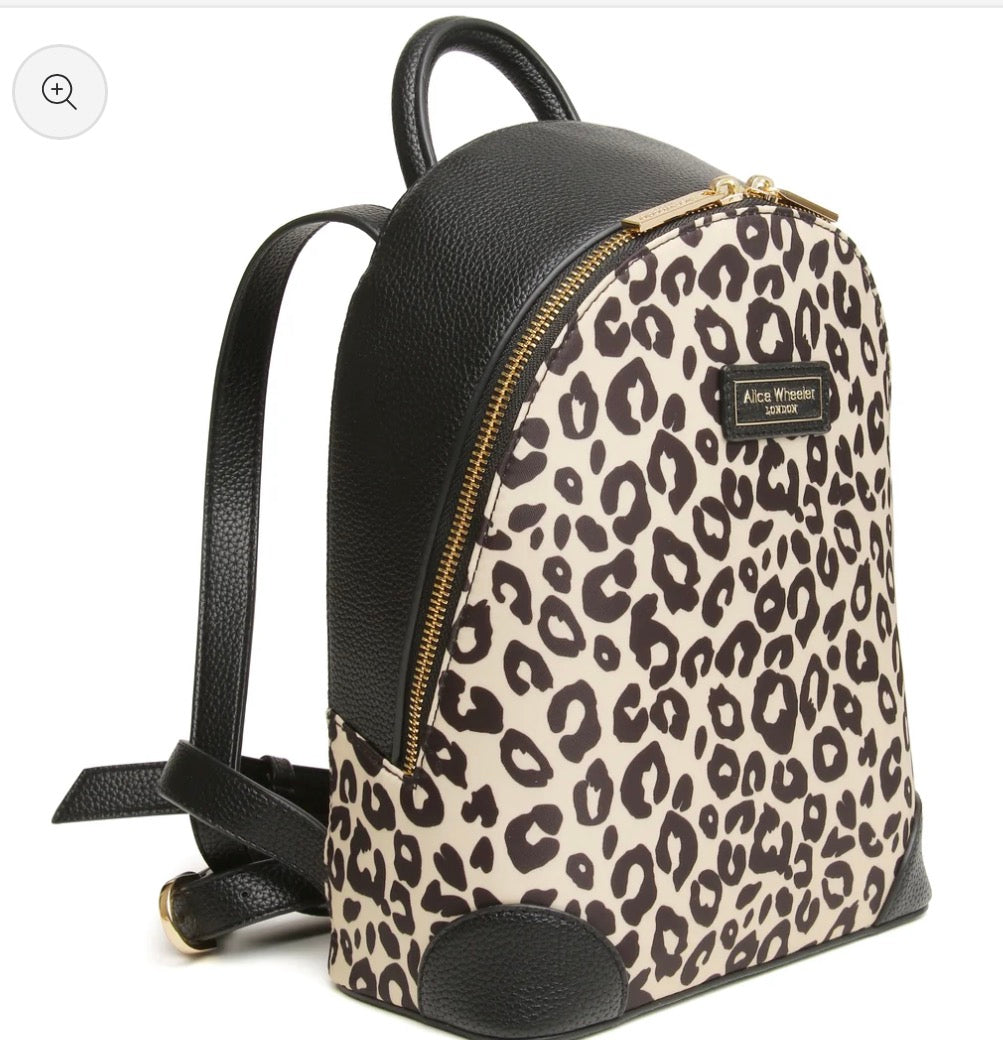 Leopardprint- Shoreditch Backpack