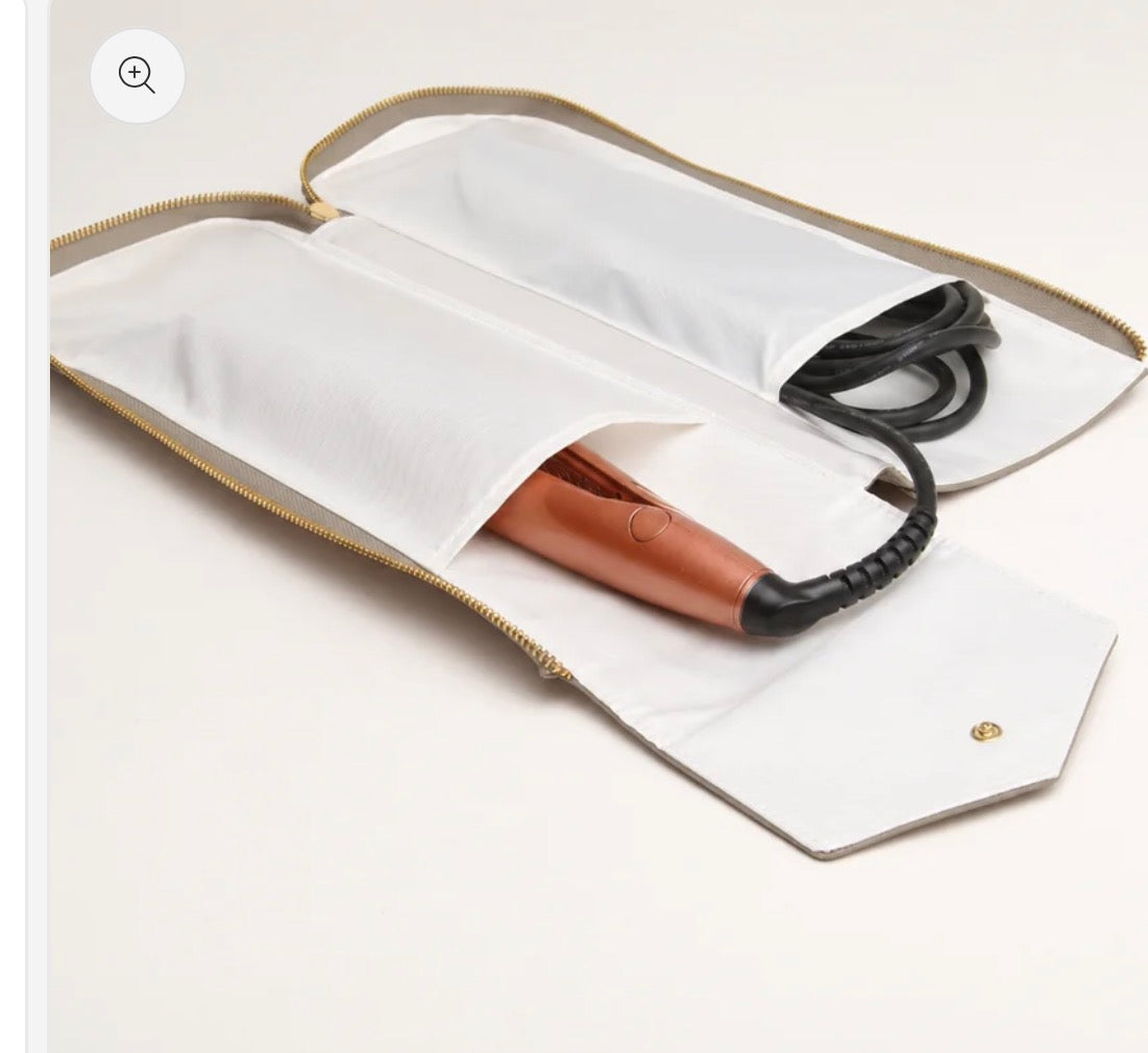 Hair Styling Pouch - Stone