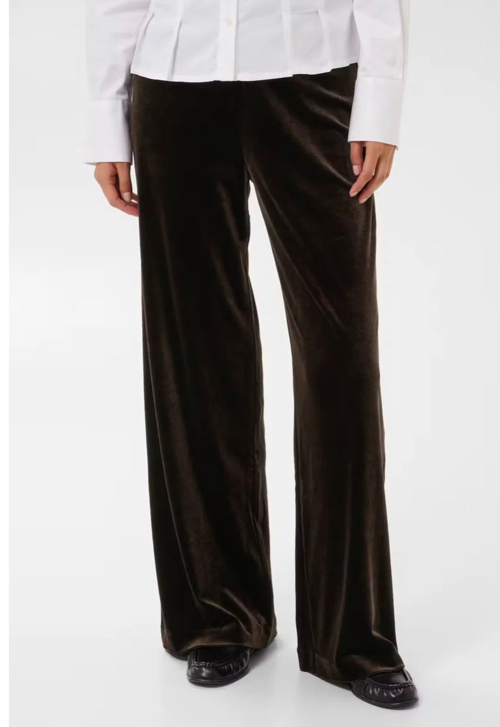 Dhanyo Velvet Pants Brown