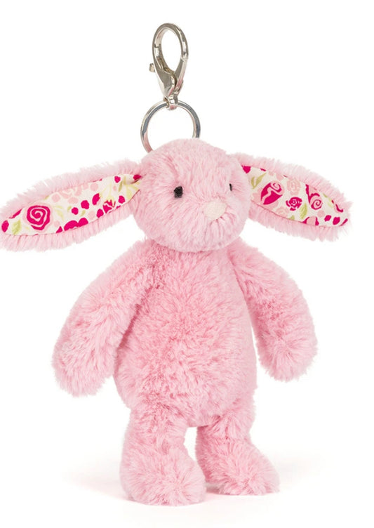 Blushkin Blossom Bunny Bag Charm