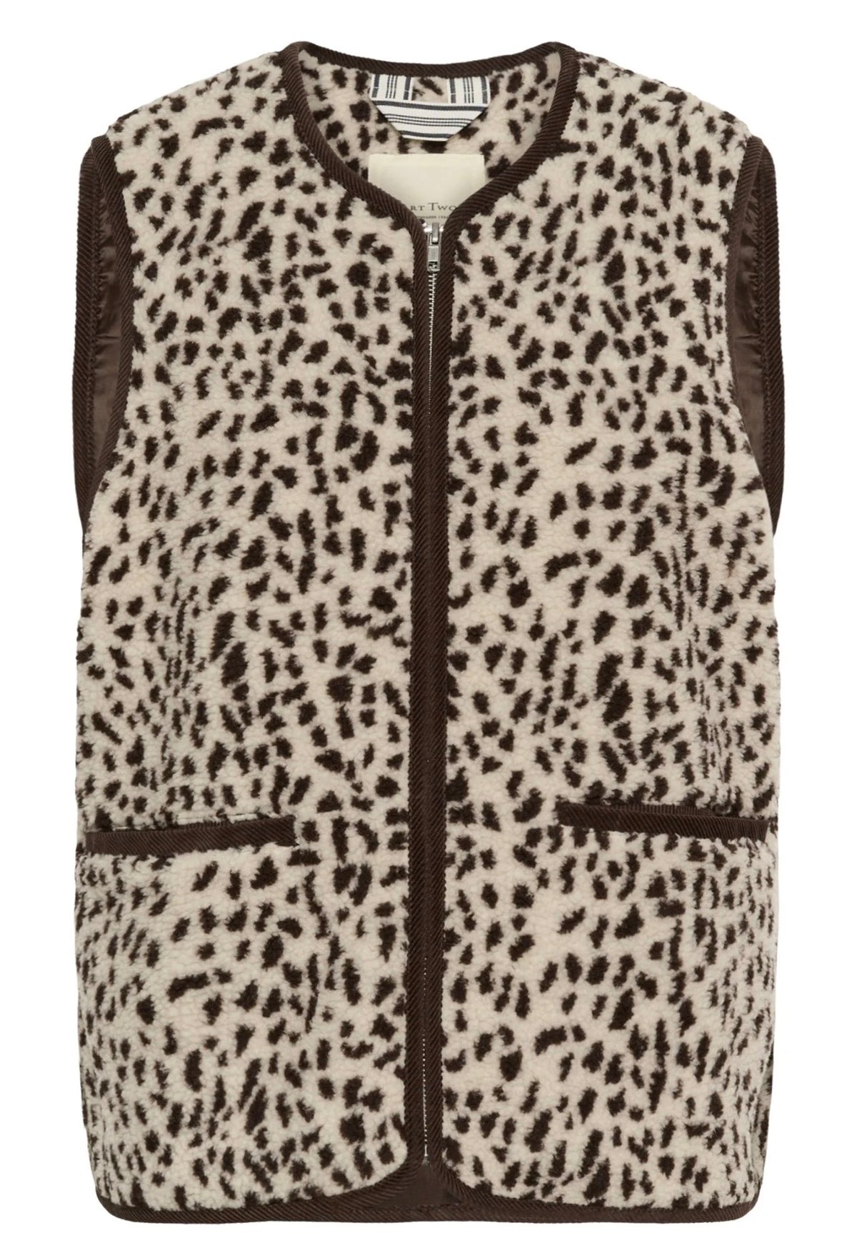 Camelie Gilet - Neutral Spots