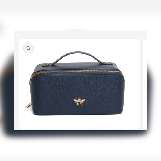 Train Case - Navy Blue
