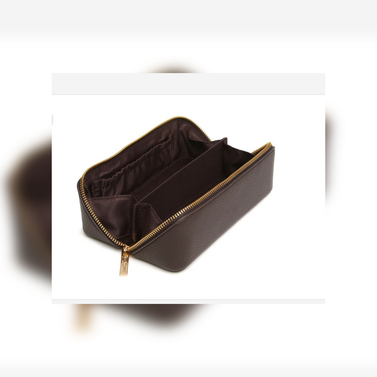 Small Train Case - Brown