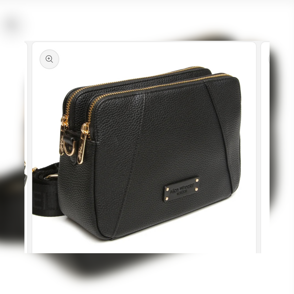 Kensington CBB Double Zip Bag - Black