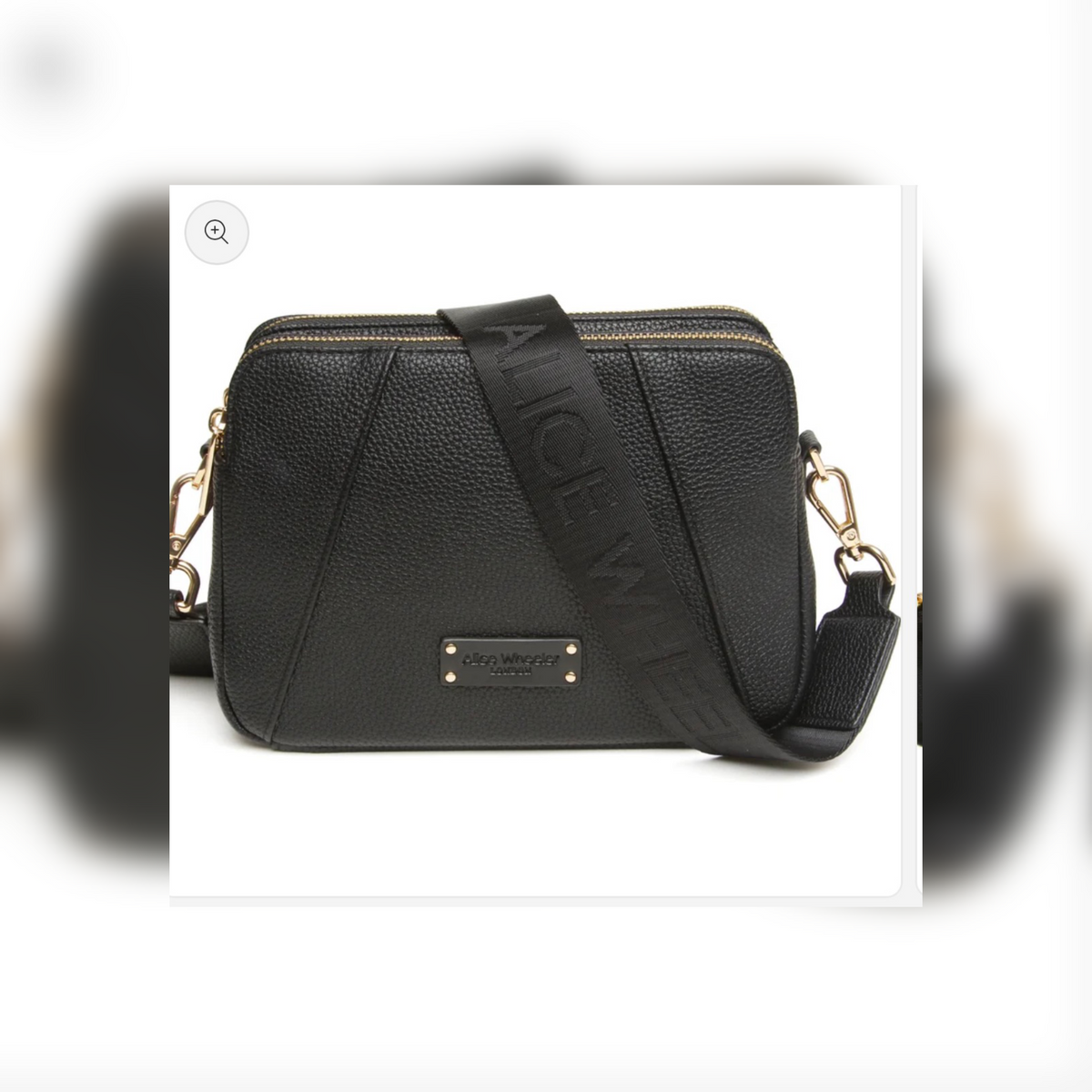 Kensington CBB Double Zip Bag - Black