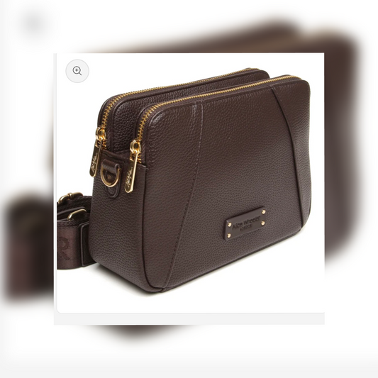 Kensington CBB Double Zip Bag - Brown
