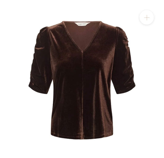 Valeriia Blouse - Brown