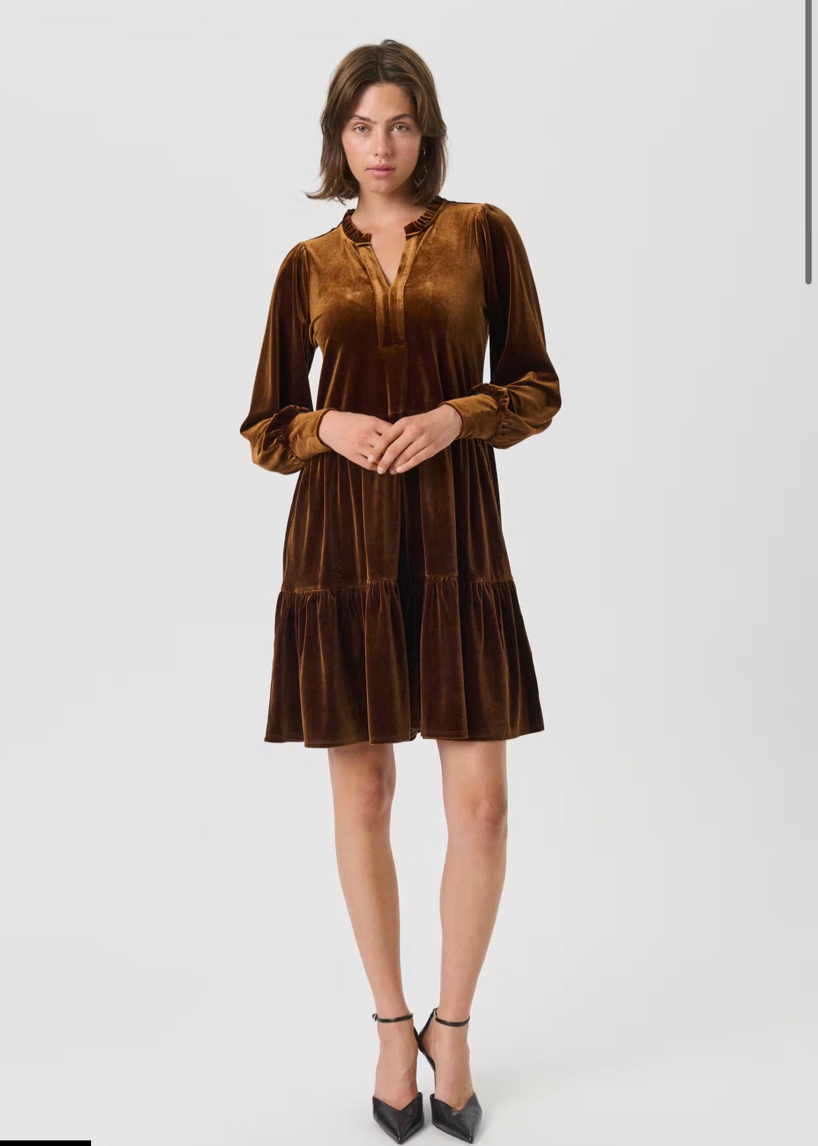 Viggase Dress - Brown