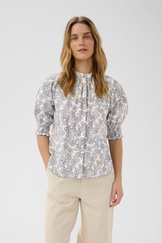 Almera Shirt- Navy Blue