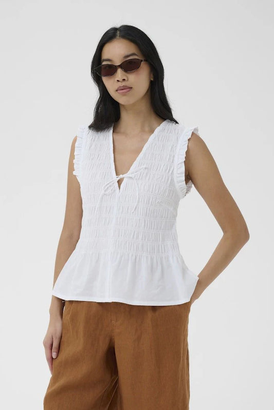 Borgny Top - White
