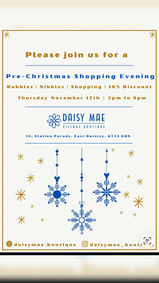 Christmas Shopping Evening