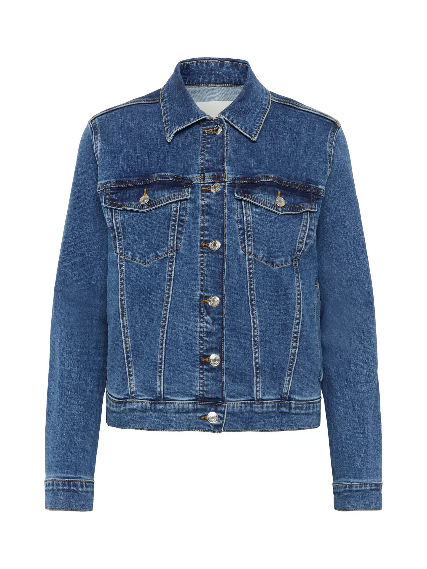 Nicholia Denim Jacket-  Mid Blue