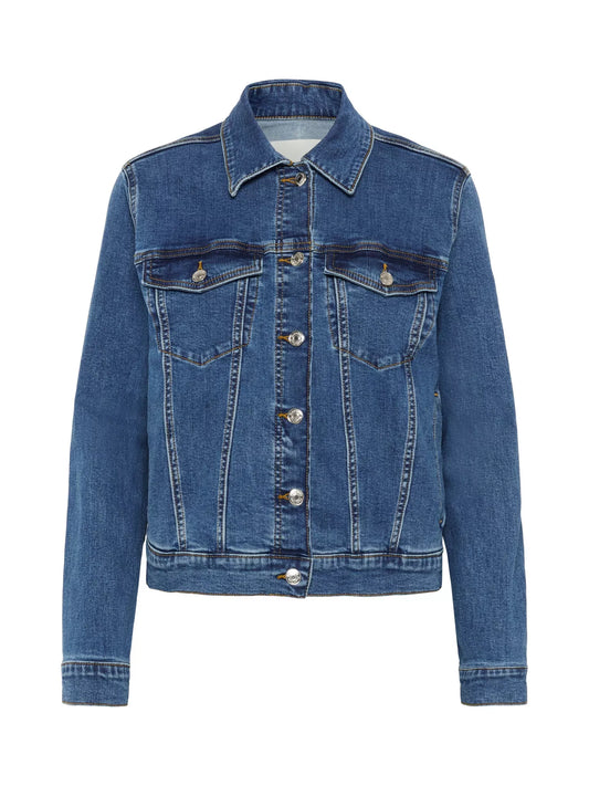Nicholia Denim Jacket-  Mid Blue