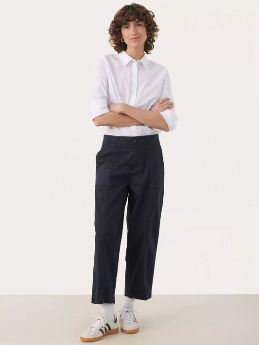 Netta Trousers - Navy Blue