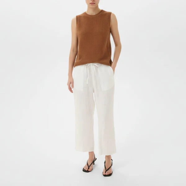Berita Linen Trousers - White