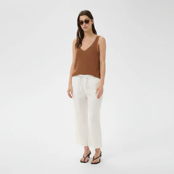Berita Linen Trousers - White