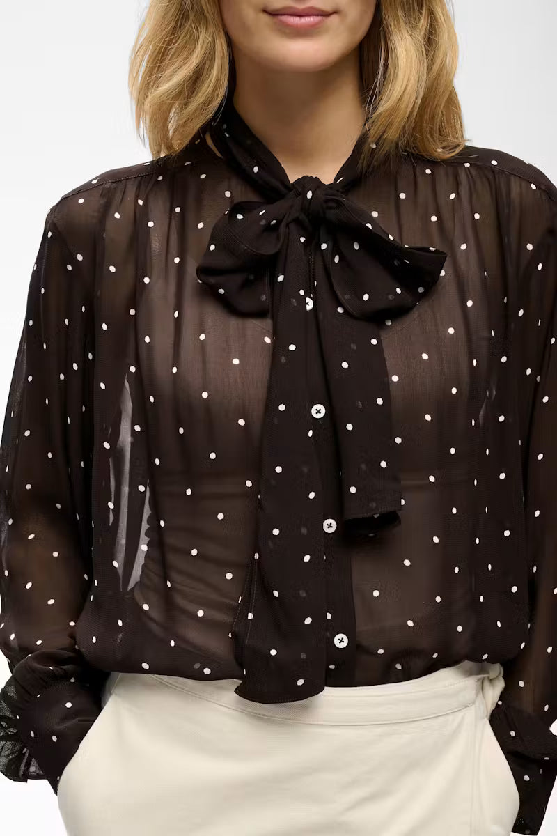 Yanina Blouse - Brown
