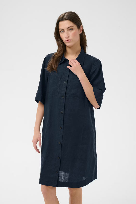 Sardiae Dress - Midnight Blue